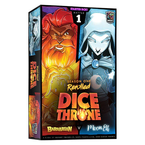 Dice Throne: Season 1 -Rerolled Box 1- Barbarian VS Moon Elf