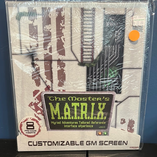 The Master’s Matrix customizable GM screen