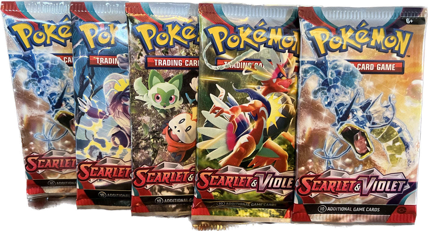 Pokémon Scarlet &Violet Packs